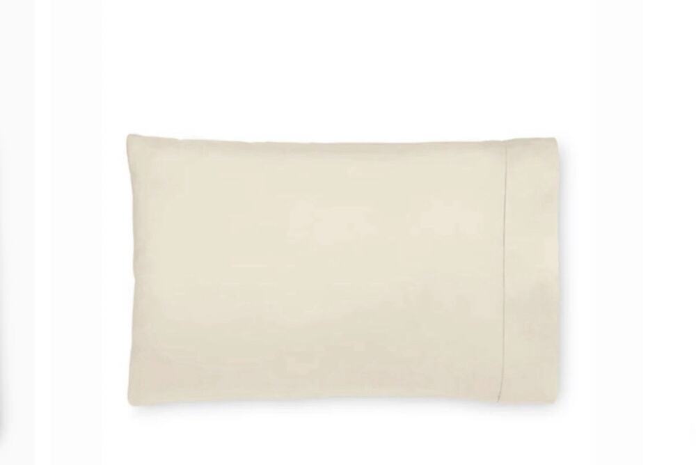 Sferra Giotto 734 Long Staple Cotton Sateen KING Pillowcases Ivory